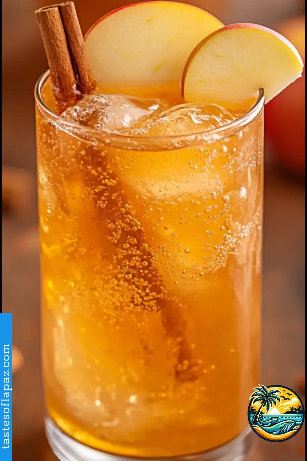 Apple Cider Fizz Mocktail