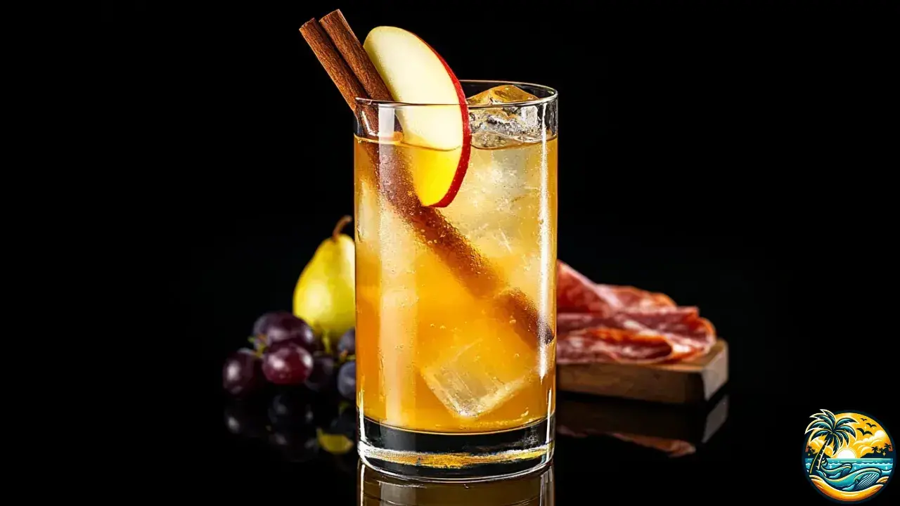 Apple Cider Fizz Mocktail