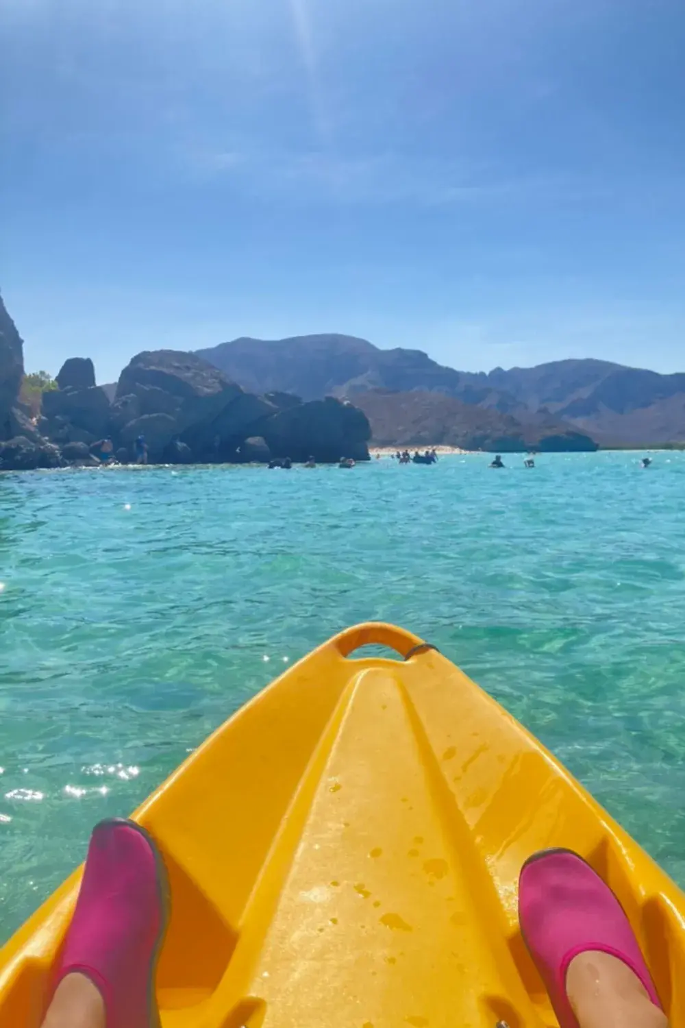 Kayaking is a must if you are visitng Balandra Beach.