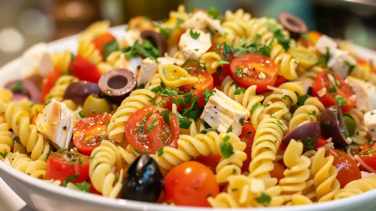 Beach Trip Food Ideas: Cold Pasta Salad