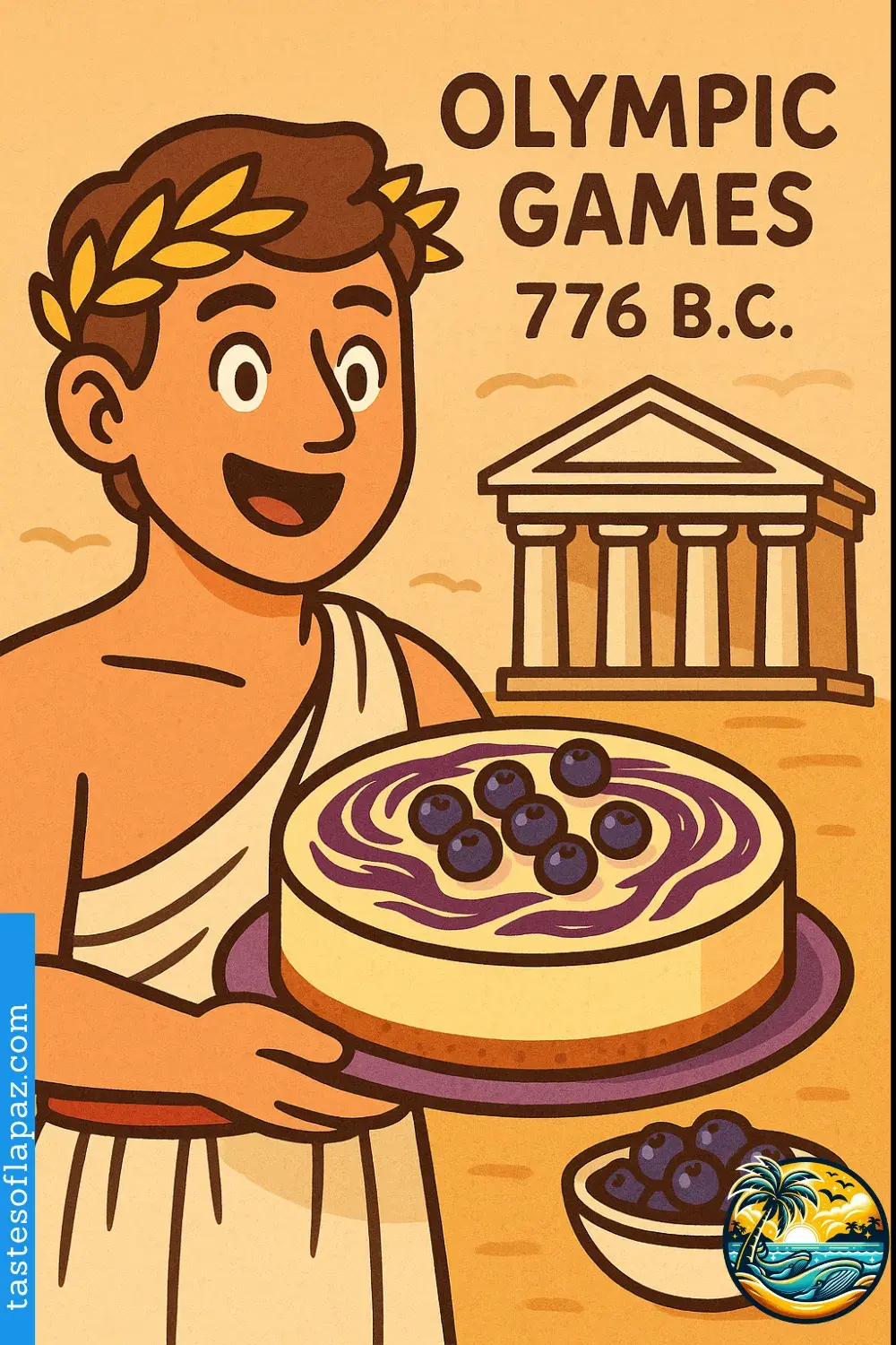 Blueberry Swirl Cheesecake