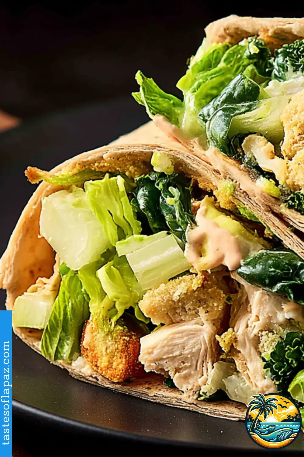 Chicken Caesar Wraps