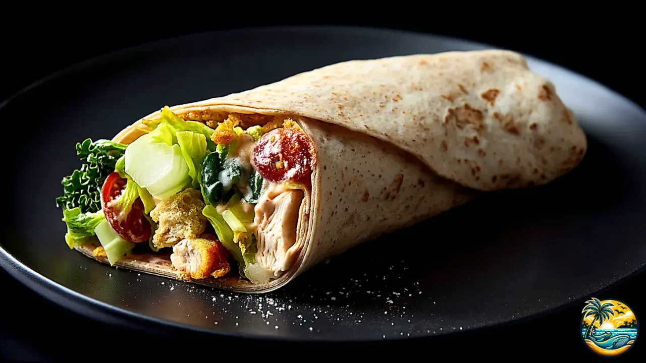 Chicken Caesar Wraps