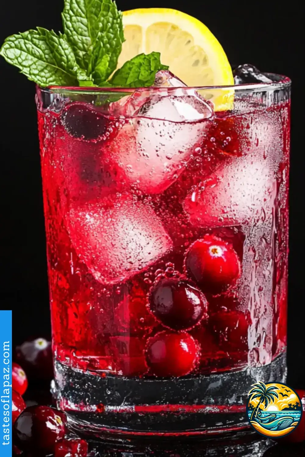 Cranberry Mojito Mocktail