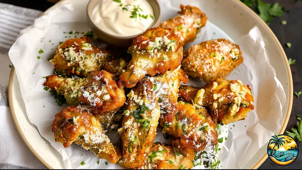 Garlic Parmesan Chicken Wings