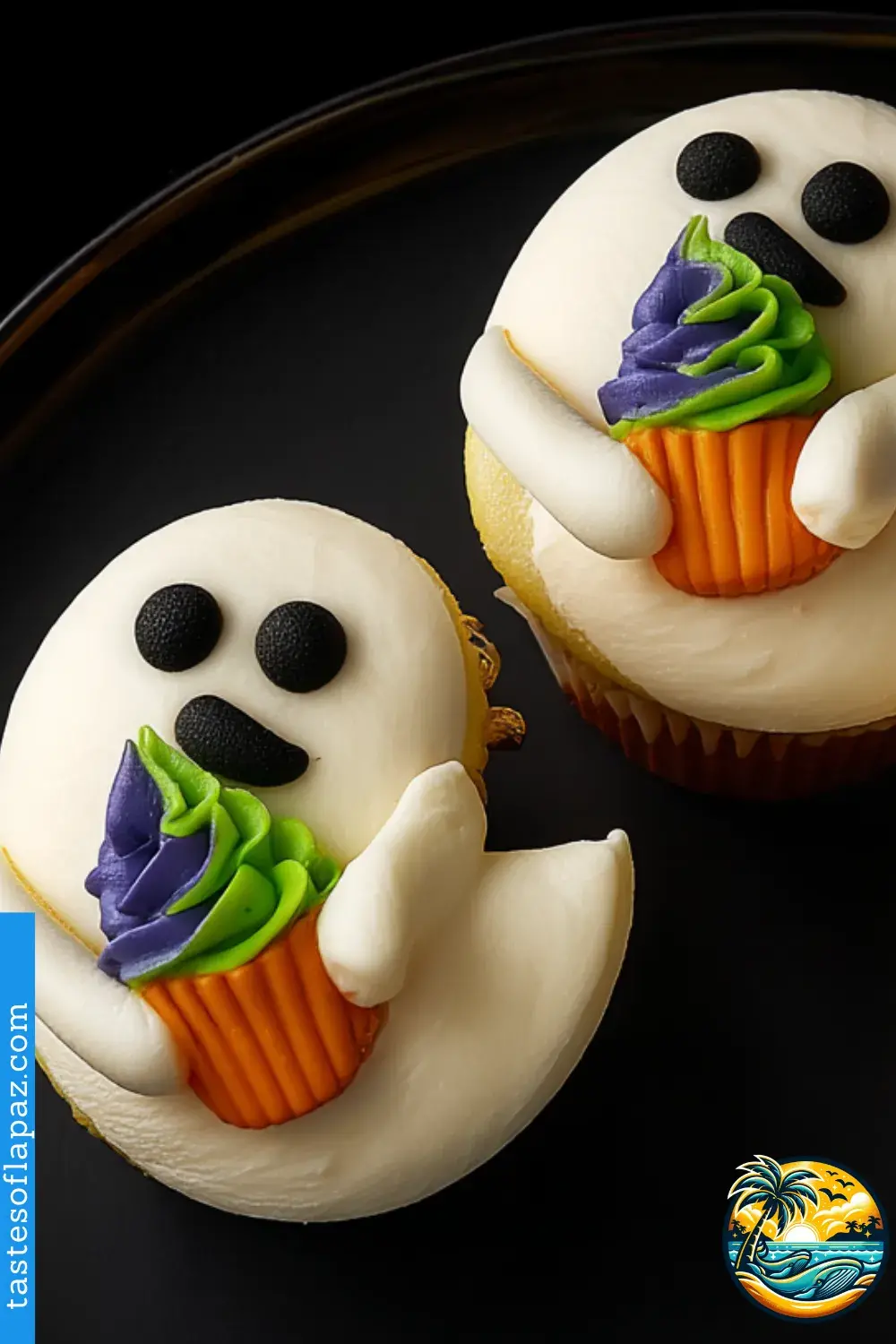 Halloween Ghost Cupcakes