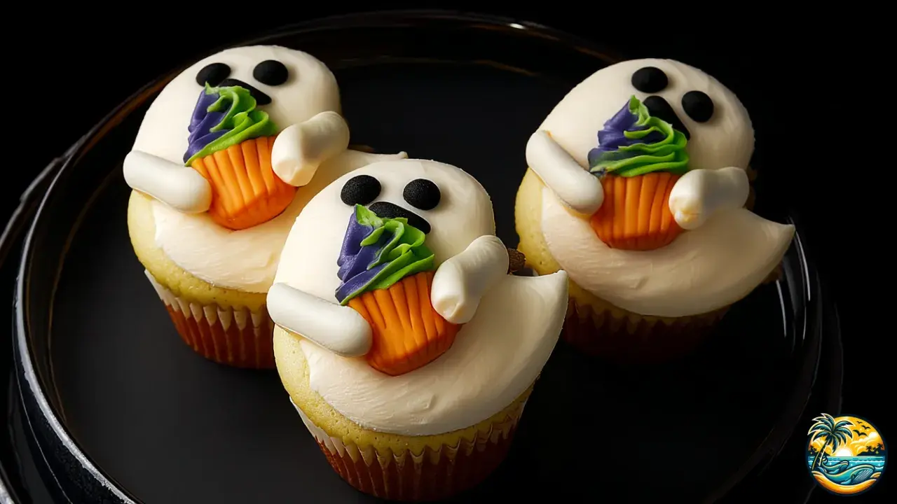 Halloween Ghost Cupcakes