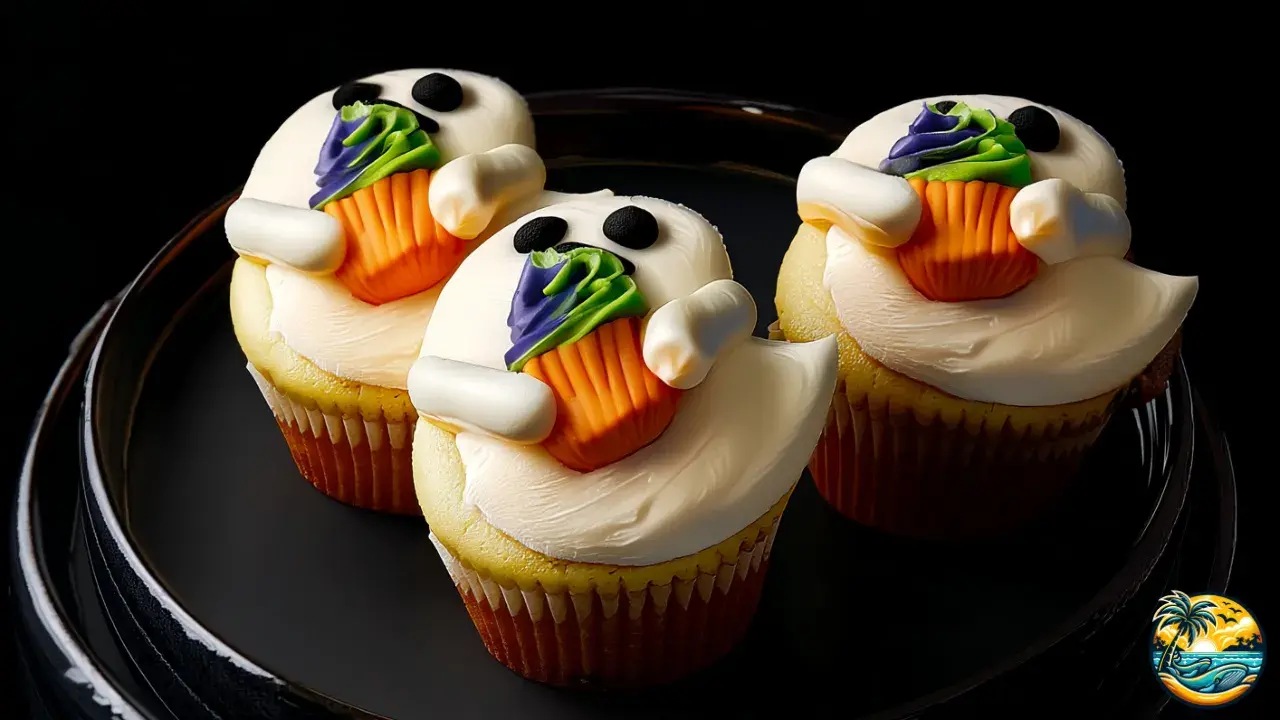 Halloween Ghost Cupcakes