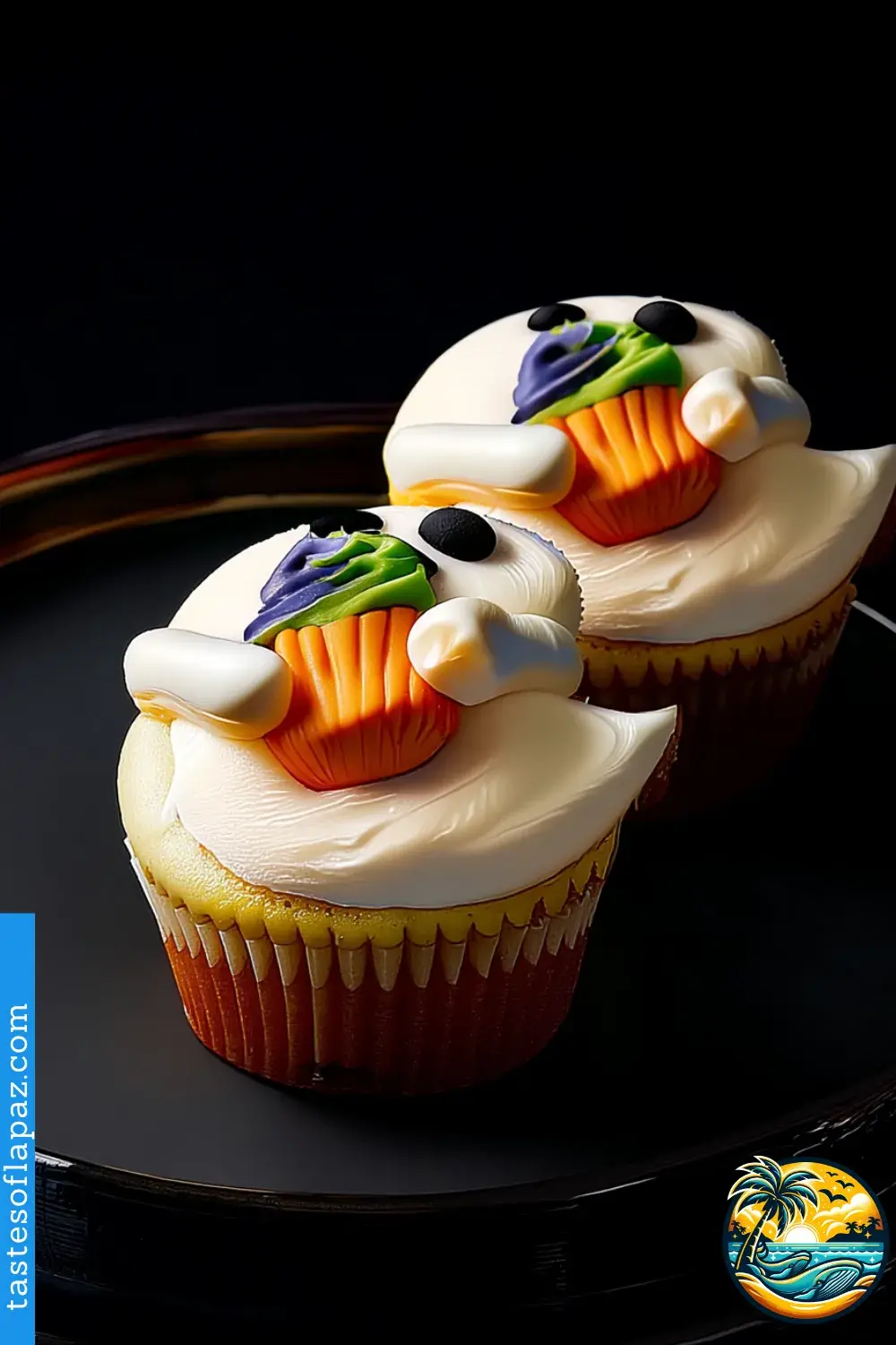 Halloween Ghost Cupcakes