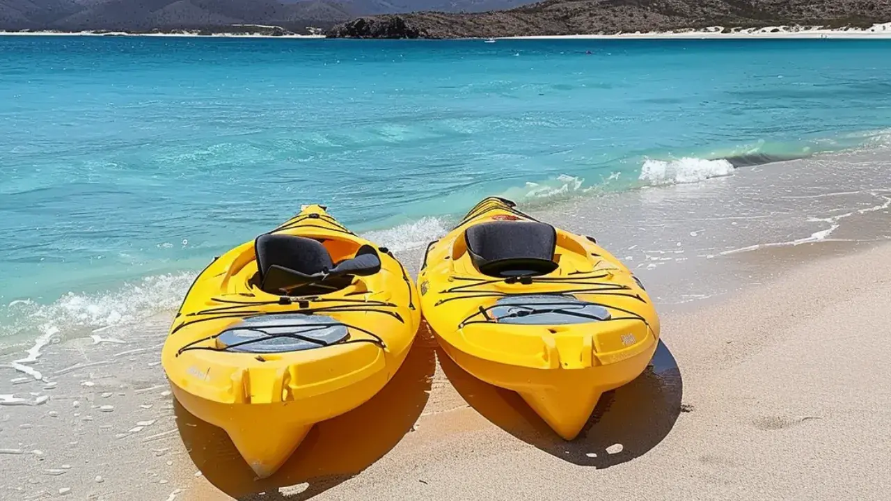 A must-do activity: Kayaking at Balandra Beach