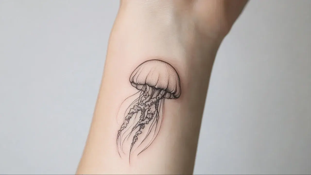 Minimalist Jellyfish 
