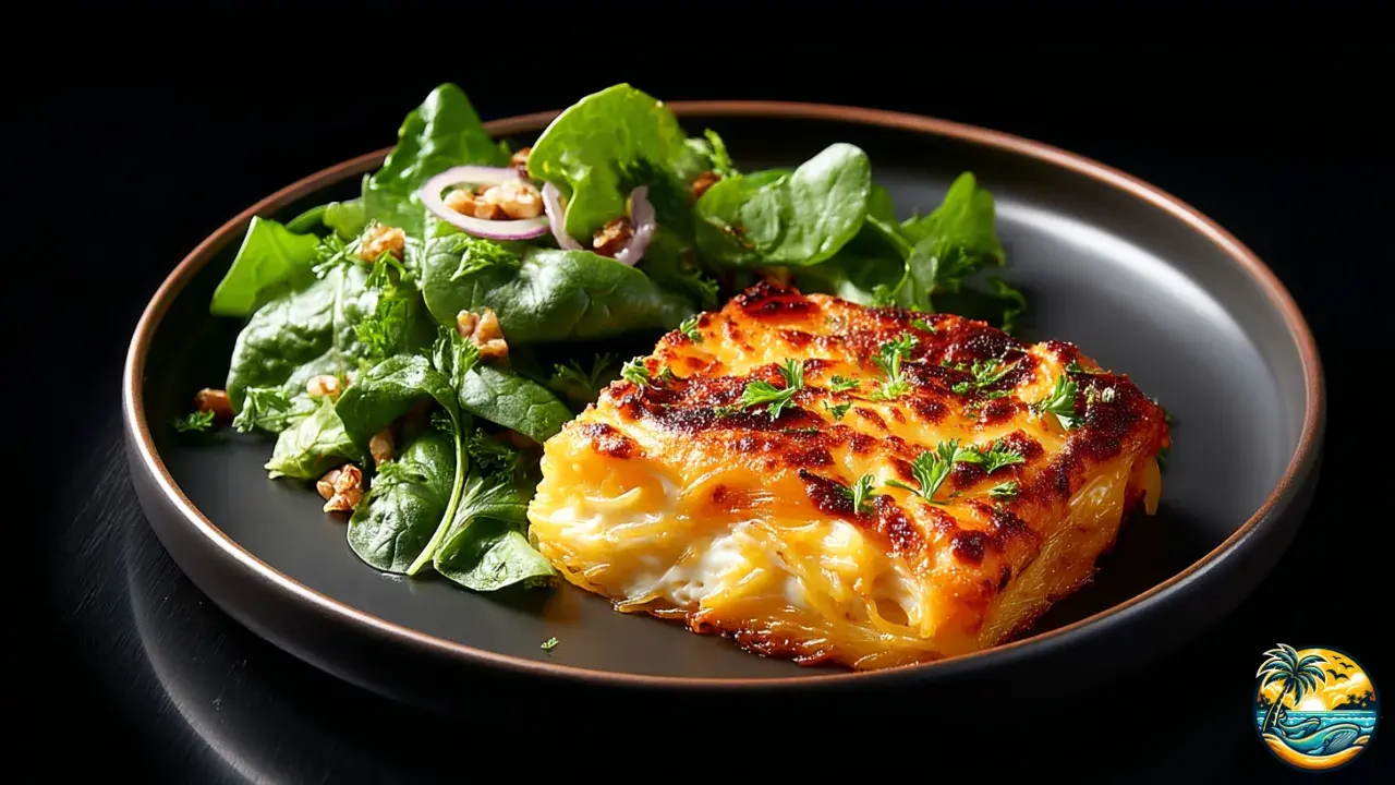 Parmesan Spaghetti Squash Gratin