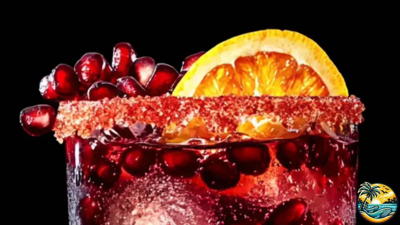 Pomegranate Sparkler Mocktail