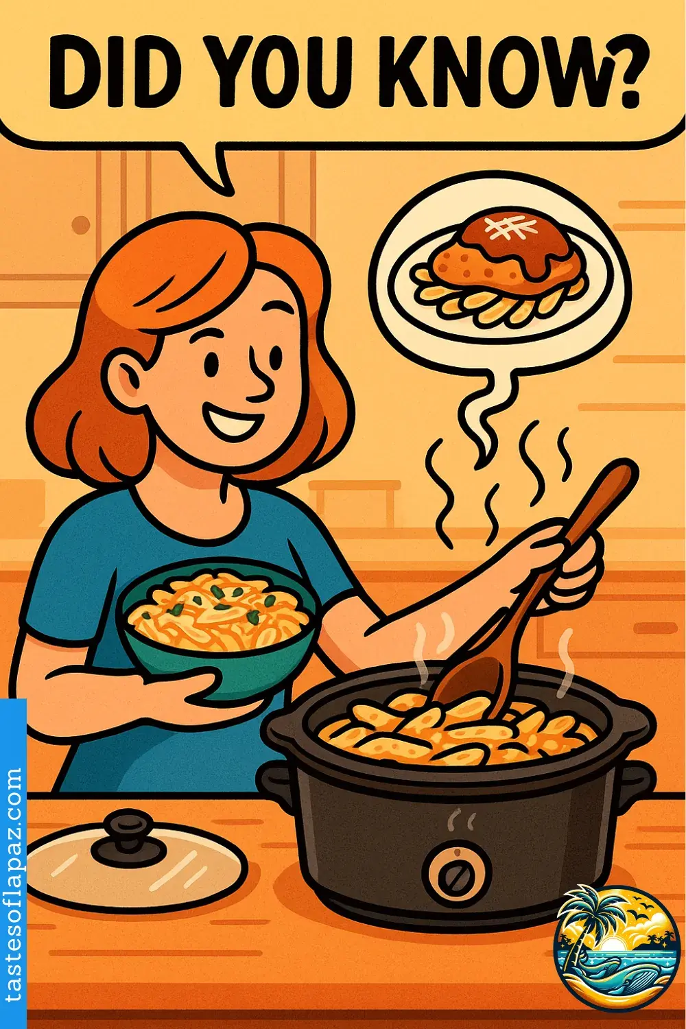 Slow Cooker Garlic Chicken Parmesan Pasta