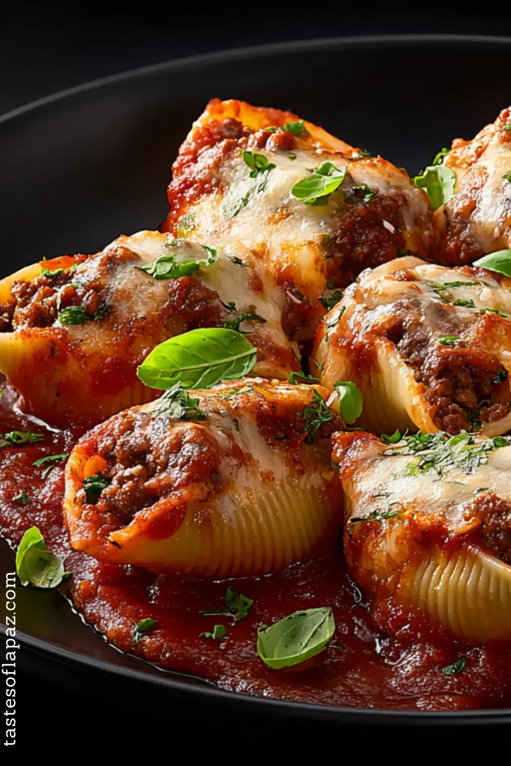 Slow Cooker Stuffed Shells with Meat