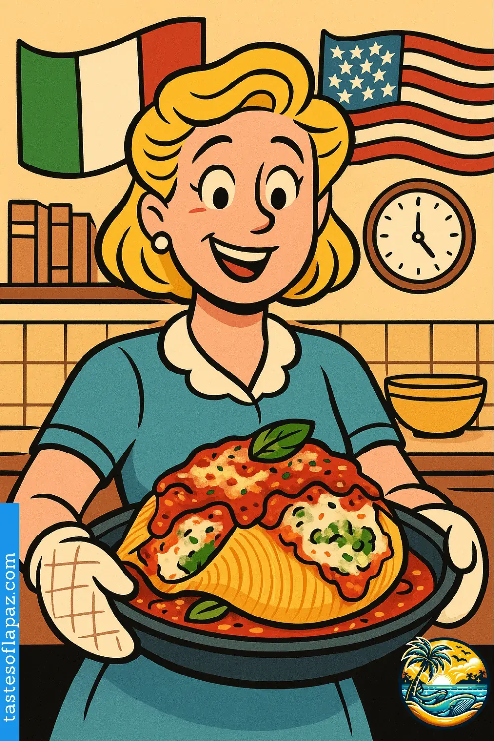 Slow Cooker Stuffed Shells with Meat