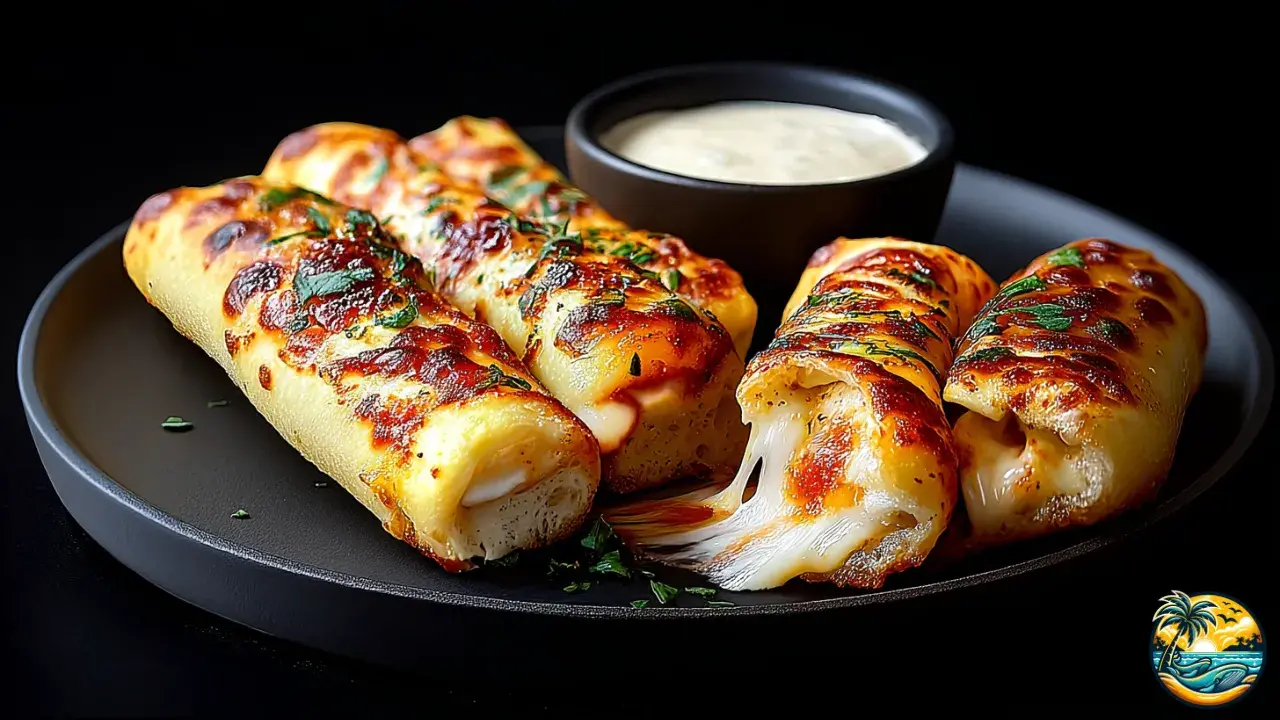 Stuffed Cheese Breadsticks