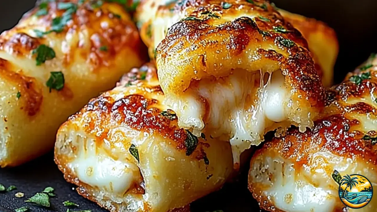 Stuffed Cheese Breadsticks