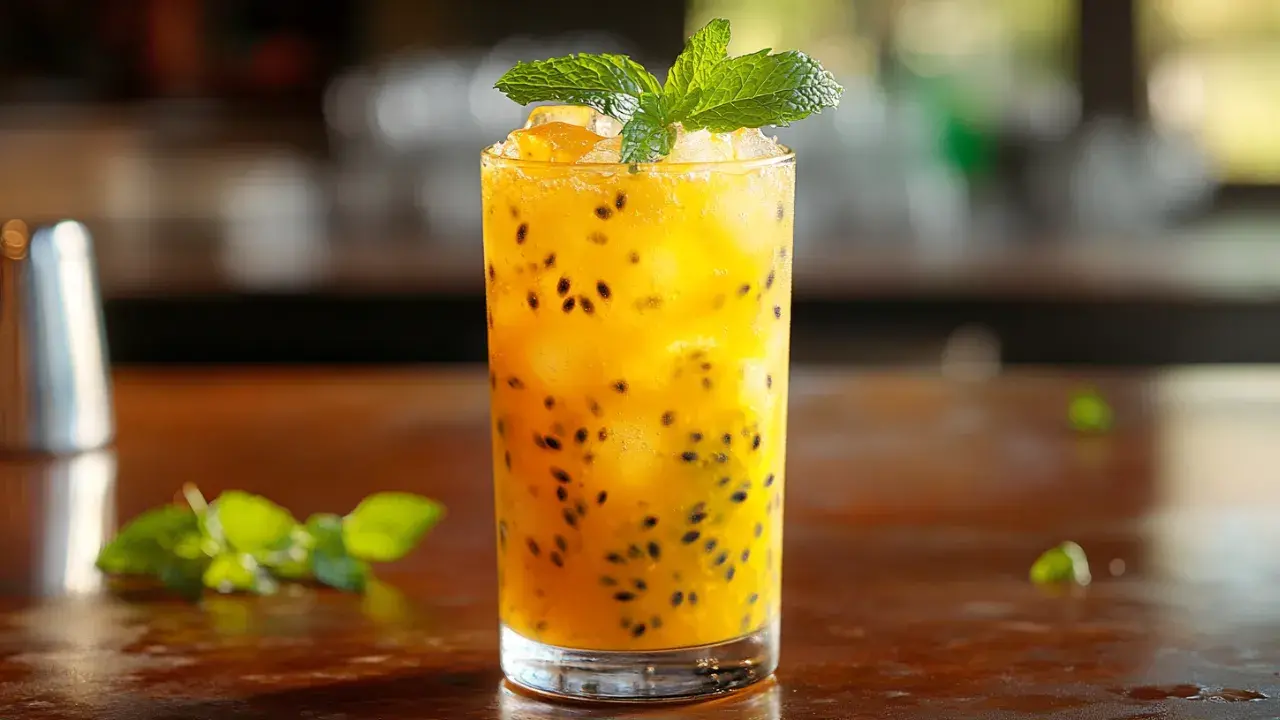 Passionfruit Mint Refresher