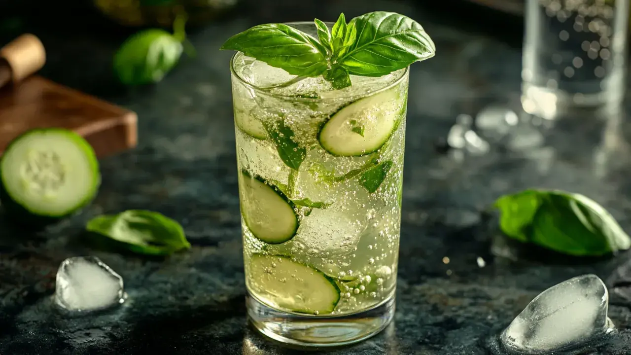 Cucumber Basil Spritz