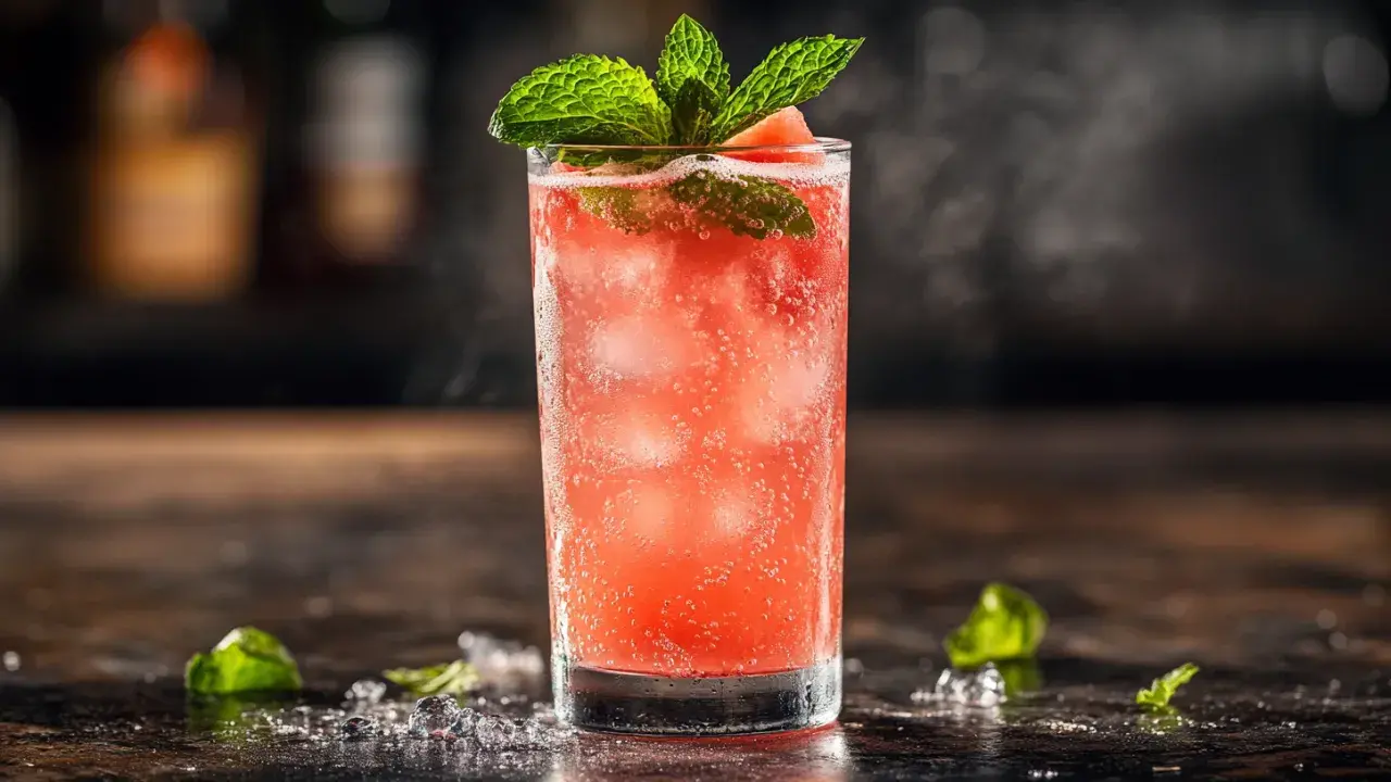 Minty Watermelon Refresher