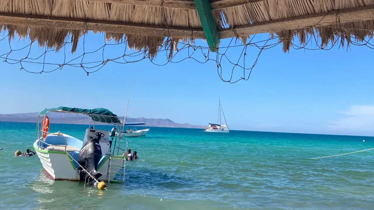 Tecolote beach, sun, fun and family.