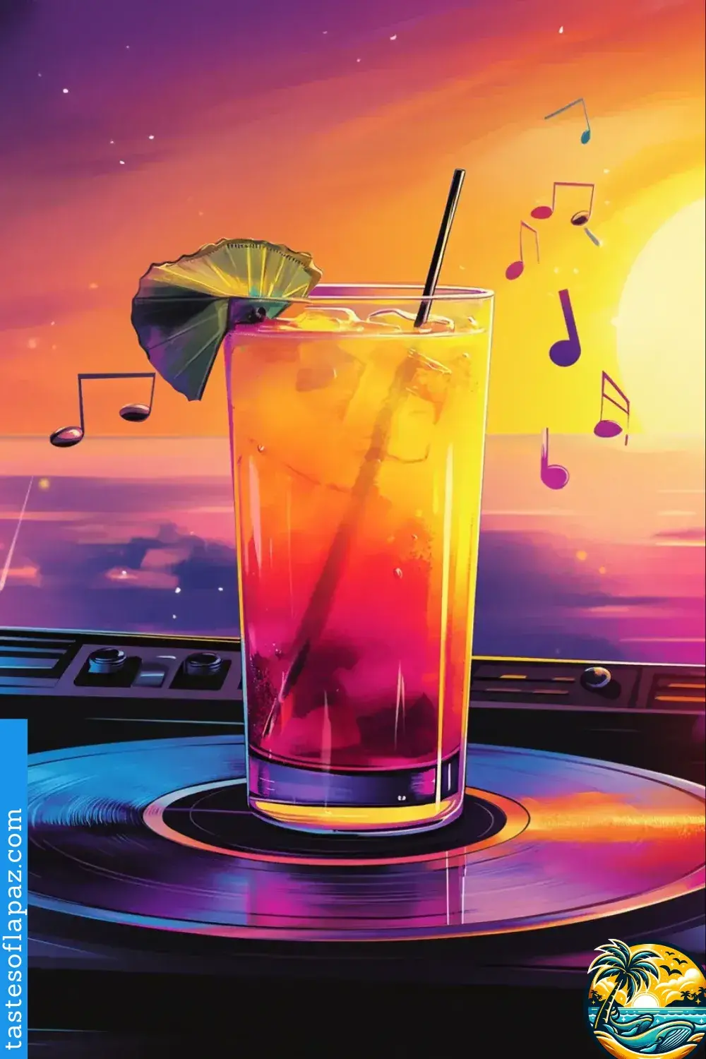 Tequila Sunrise Cocktail