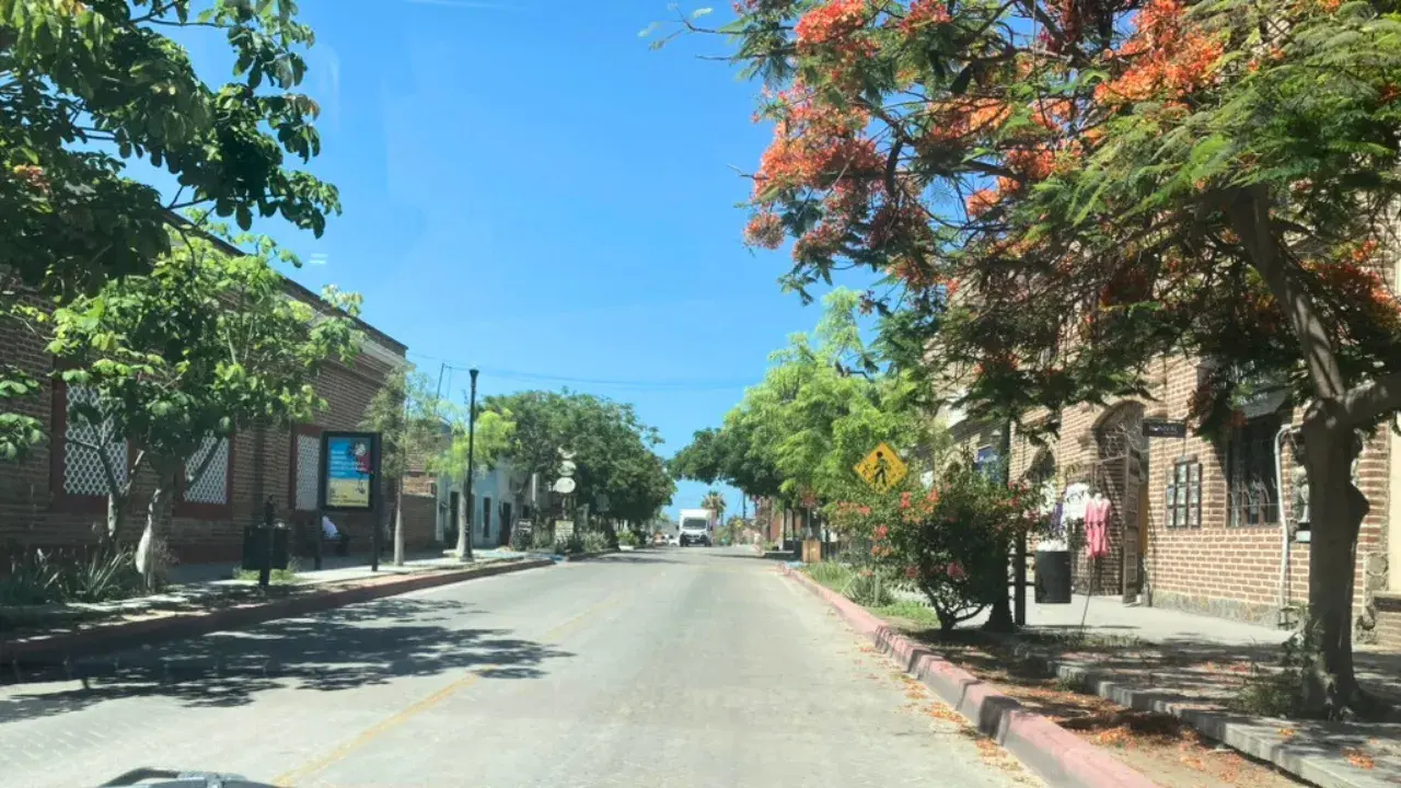 Entering Todos Santos